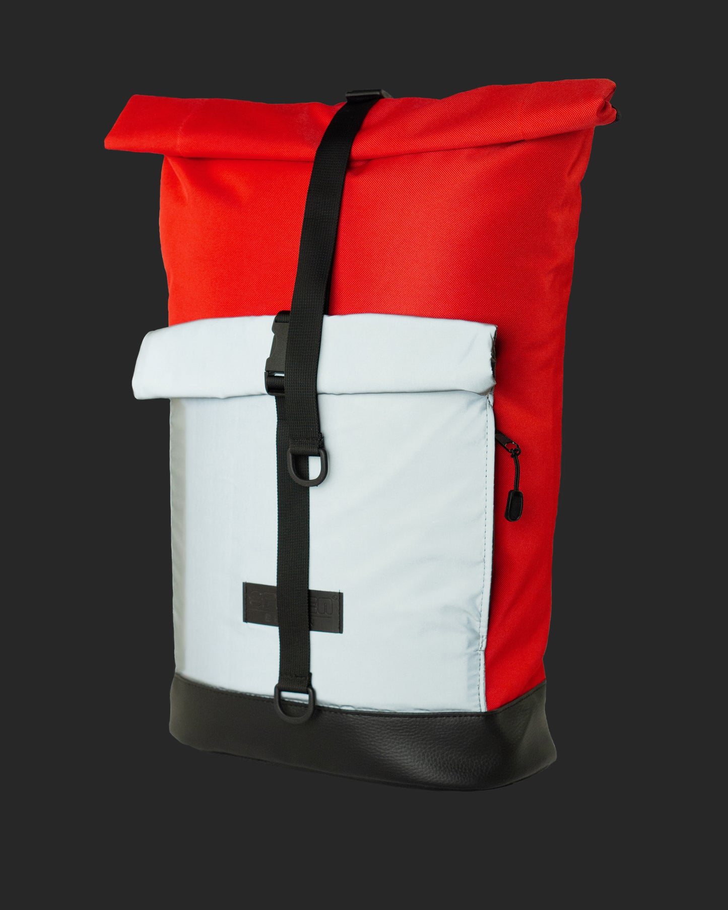 Bob Red Glow zum befestigen am Fahrrad – reflektierende Fahrradtasche für Sicherheit im Straßenverkehr.
© Spleen Berlin