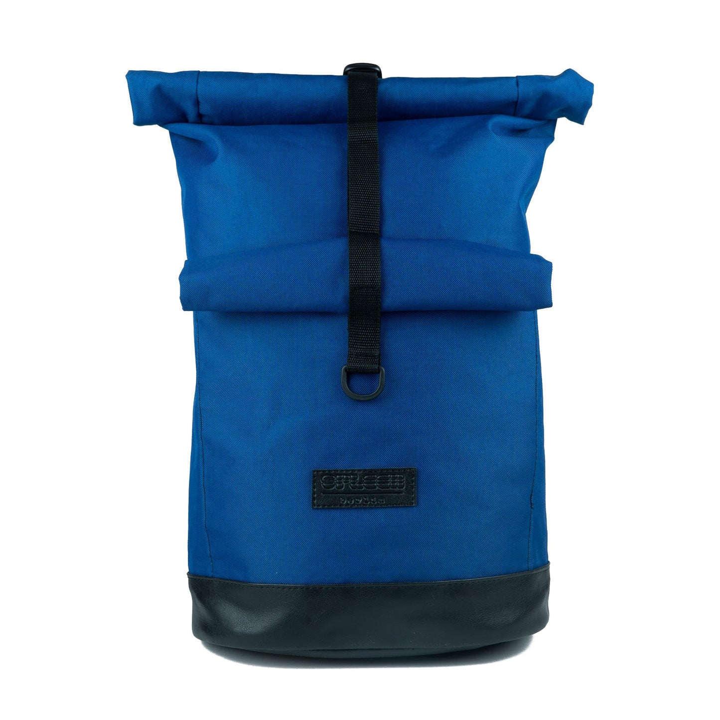 BOB - Royalblau Fahrradtasche & Rucksack von Spleen Berlin mit Rolltop und Fronttasche. ©Spleen Berlin